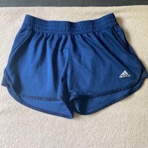 Dark navy blue Adidas sports shorts in size XS